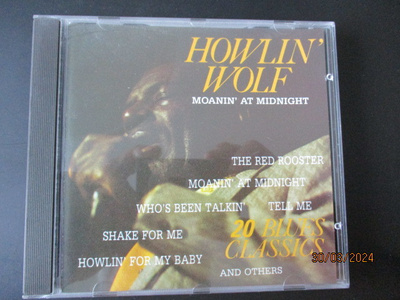 Howlin' Wolf - MOANIN' AT MIDNIGHT - 20 BLUES CLASSICS (CD) 