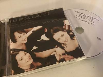 Elfrida Andree - two piano trios & piano quartet CD