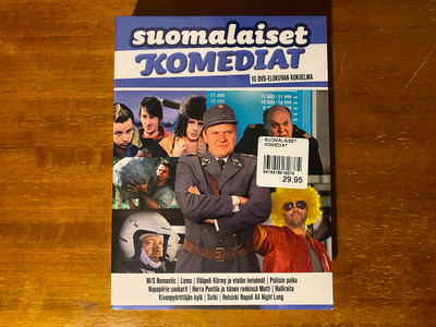 Suomalaiset komediat DVD