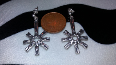 Design hopea korvakorut VAS 925