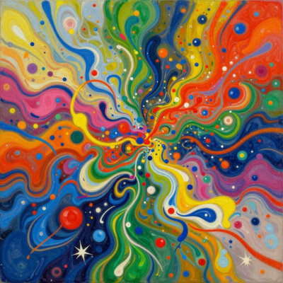 Uusi abstrakti alumiinitaulu 20 cm x 20 cm