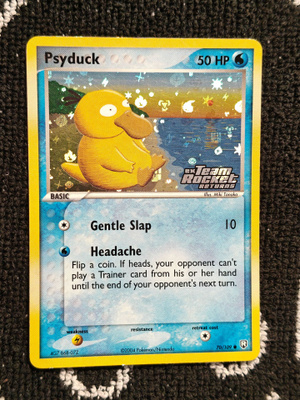 Psyduck 70/109 Team Rocket Returns Reverse Holo Stamped