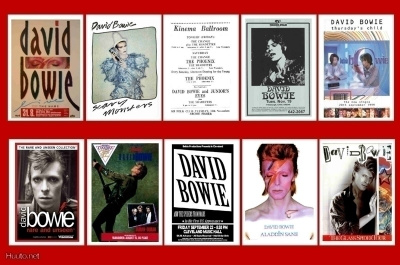 DAVID BOWIE -- postikorttisetti  (Upea Lahja !!) #1
