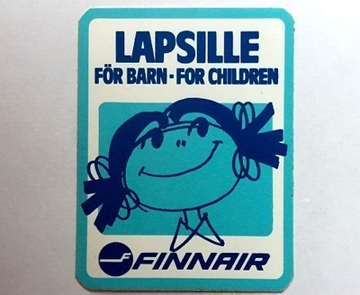 Finnair Lapsille tarra