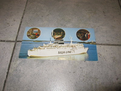 VANHA SILJA LINE POSTIKORTTI 60 LUVULTA