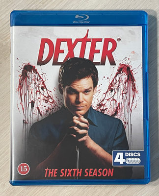 Dexter: Kausi 6 (2011) Blu-ray (UUSI)