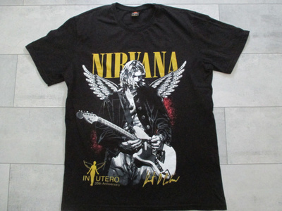 Bändipaita : Nirvana - In Utero / Kurt Cobain