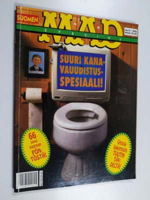 Suomen Mad special 2/1993 : Suuri kanavauudistusspesiaali