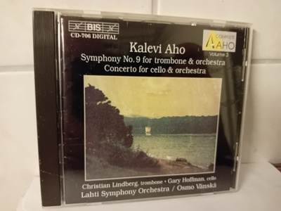 CD Kalevi Aho : Synphony No.9 ( SIS POSTIKULU)