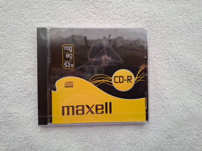Maxell CD-R -levy. UUSI 4 kpl.