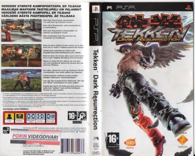 TEKKEN DARK RESURRECTION	(21 125)	k		PSP							16 - ikäraja