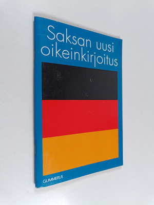 Saksan uusi oikeinkirjoitus