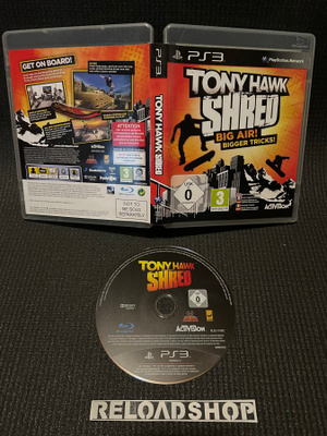 Tony Hawk Shred Big Air Bigger Tricks PS3