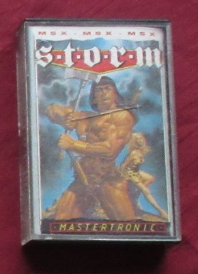 MSX: Storm (Mastertronic) -PELKKÄ kotelo