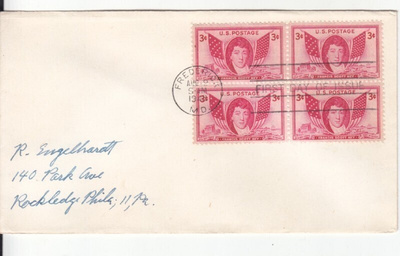 USA FDC 1948  nelilöllä