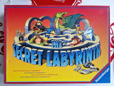 Salainen Labyrintti Lautapeli. 1998 Ravensburger