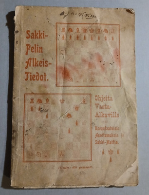 Sakkipelin alkeistiedot , 1901