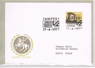 1973  Tampere - Kokoomuksen puoluepäivät