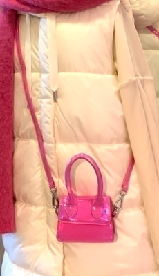 MYMO ATHLSR ihana pinkki laukku pink holo