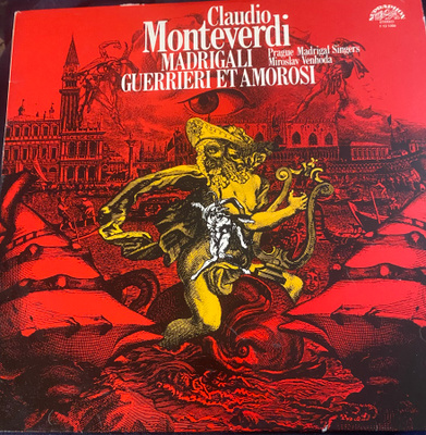 Monteverdi: Madrigali guerrieri et amorosi LP