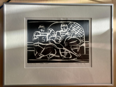 Maila Salo, Signeerattu Grafiikka 1996, 1/20 "Korkea maila"