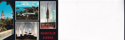Naantali, kirkko, sommitelmakortti b704