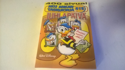 Aku Ankan taskukirja  412 Juhlapäivä