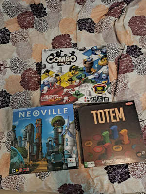 Totem ,neoville ja combo color lautapelit