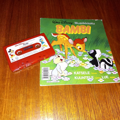 Walt Disney musiikkisatu – Bambi – kirja & kasetti