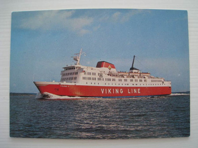 Viking 4 –laivakortti (postikortti)