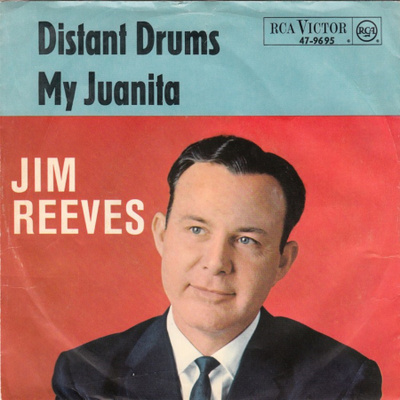JIM REEVES: Distant Drums / My Juanita 7"kk
