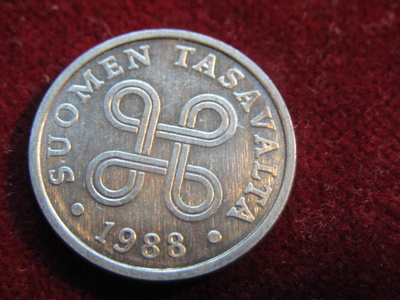5 penniä 1988