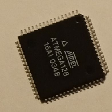 Atmega128 + Atmega8 + PIC16F886