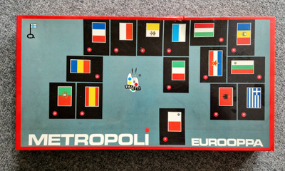 Metropoli Eurooppa vintage lautapeli.HIENO Paletti 865642