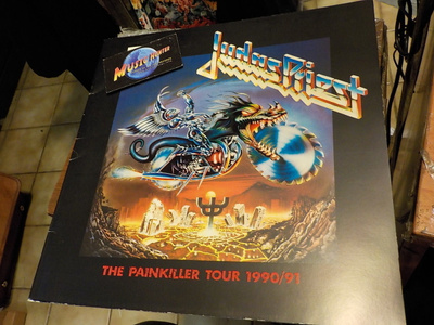 JUDAS PRIEST - THE PAINKILLER TOUR 1990/91 KIERTUEKIRJA