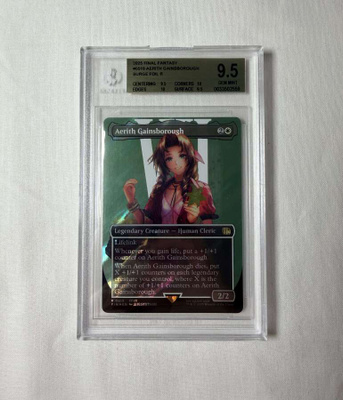 Magic the Gathering Aerith Gainsborough BGS 9.5