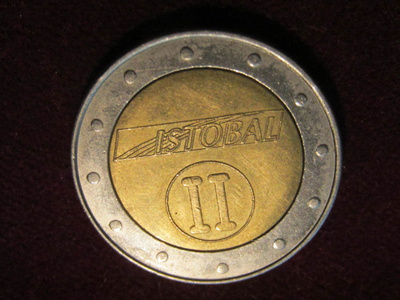 Istobal II. Autonpesupoletti. Token. Espanja