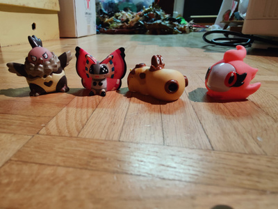 Pokemon kids: neljä hahmoa