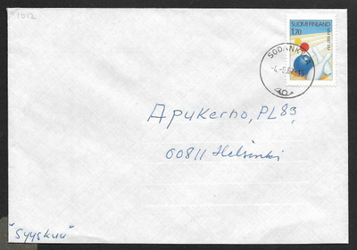 Postilähetys - Keilailu MM 1987 (LAPE 1012) Sodankylä 4.9.87