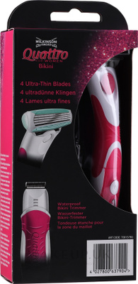 WILKINSON SWORD Quattro for Women Bikini -trimmeri + terät