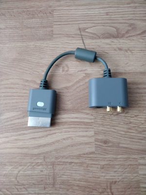 Xbox 360 audio adapteri