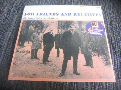 LP - Christian Schwindt Quintet - For Friends And Relatives