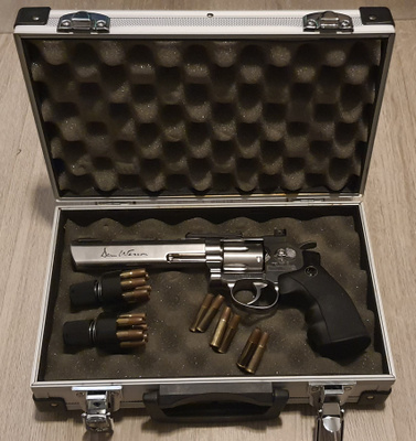 ASG Dan Wesson 6" Silver (Co2)