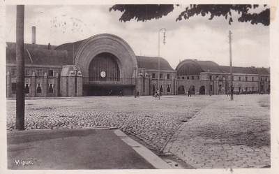 LUOVUTETTU ALUE VIIPURI ASEMA KULKENUT 1929