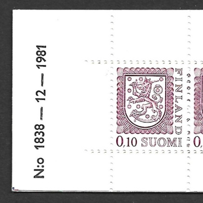 AV 10 I ov2/-  1838-12-1981 yEG ohjausviiva ja tyhjätila