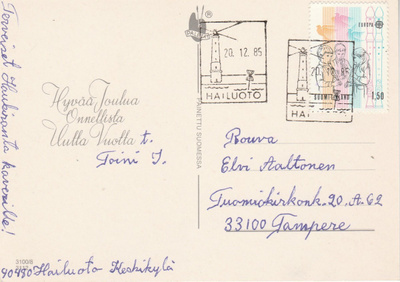Postikortti, ERIKOISLEIMA HAILUOTO