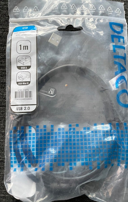 Deltaco 1m MiniUSB kaapeli - UUSI