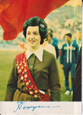 Jelena Petuschkowa . CCCP. Ratsastaja  .    e134