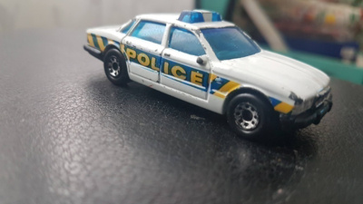 Matchbox jaguar police