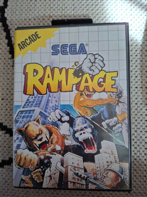 Sega Master System Rampage, ei ohjeita